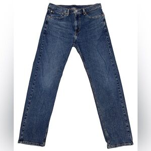 LEVI STRAUSS • Men’s 505 Blue Denim Straight Leg Jeans W36 L34 EUC